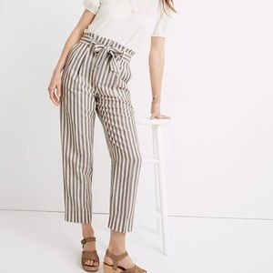 Madewell Pinstripe Pants